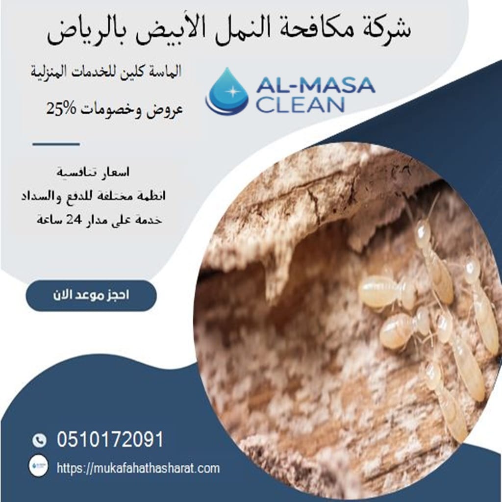 مكافحة النمل الابيض بالرياض 1 شركة مكافحة النمل الابيض بالرياض | 0510172091