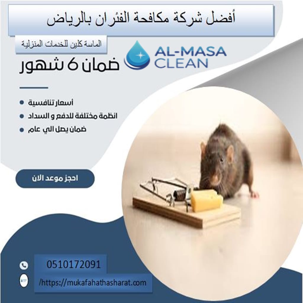 مكافحة فئران بالرياض 1 شركة مكافحة فئران بالرياض | 0510172091
