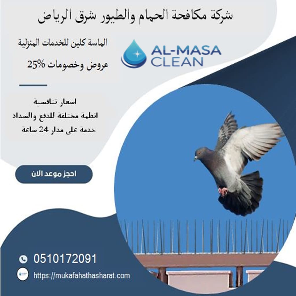 مكافحة حمام شرق الرياض 1 شركة مكافحة حمام شرق الرياض | 0510172091