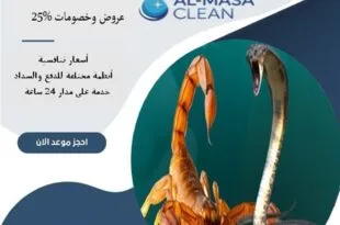 مكافحة العقارب والثعابين في شرق الرياض| 0510172091